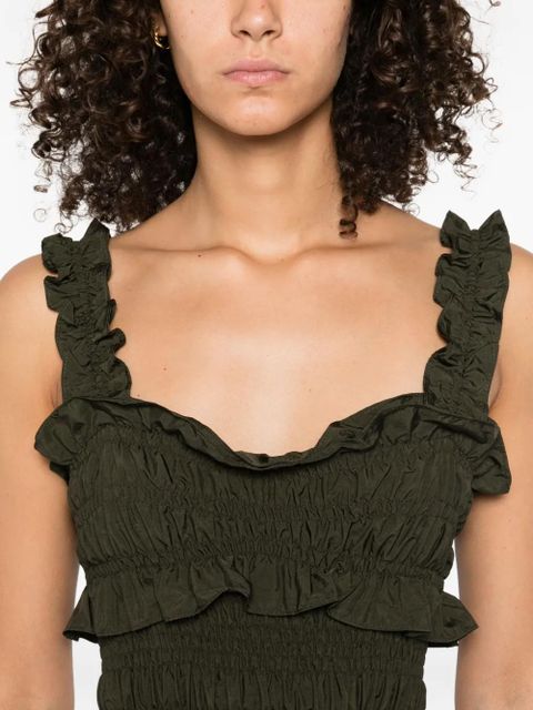 Cecilie Bahnsen Oona mini dress - Green - zdjęcie produktu nr 2