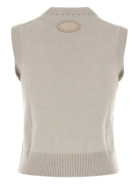 FENDI ribbed vest - Grey - zdjęcie produktu nr 2