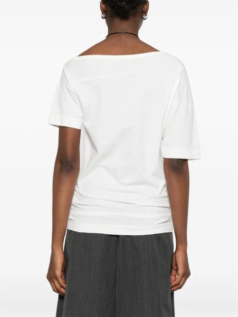 OUR LEGACY Slant printed T-shirt - White