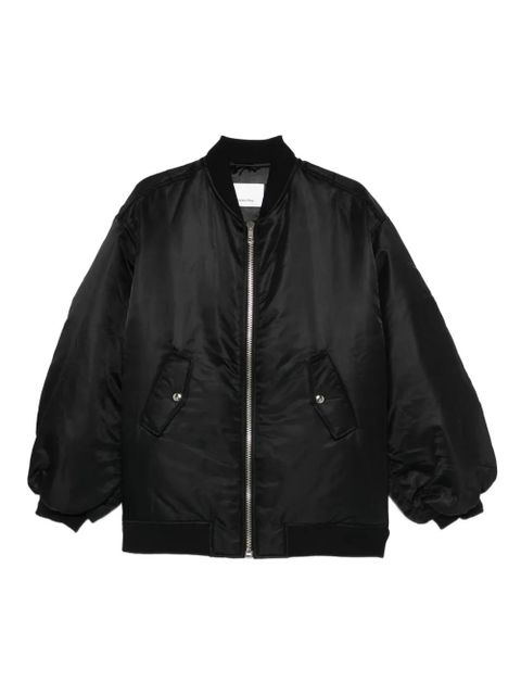 The Frankie Shop Astra zip-fastening bomber jacket - Black - zdjęcie produktu nr 1