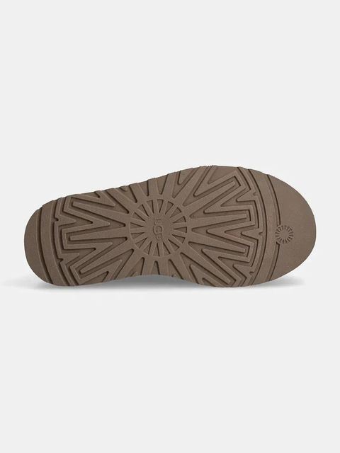 UGG śniegowce zamszowe Classic Mini Dipper kolor brązowy 1168170-CHE