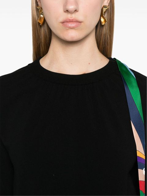 PUCCI crew-neck T-shirt - Black