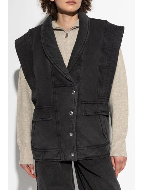 MARANT ÉTOILE Naelle vest - Black
