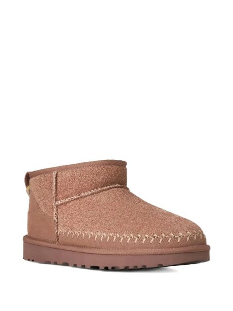 UGG Ultra Mini Biarritz ankle boots - Brown