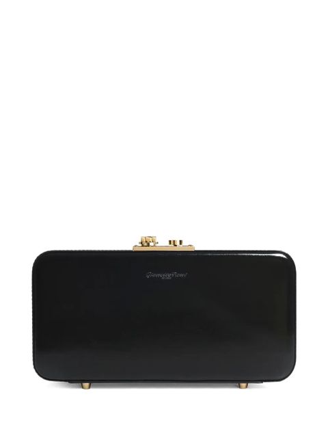 Gianvito Rossi Vali clutch bag - Black - zdjęcie produktu nr 1