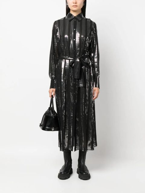 Golden Goose Chemisier Dana midi dress - Black - zdjęcie produktu nr 2