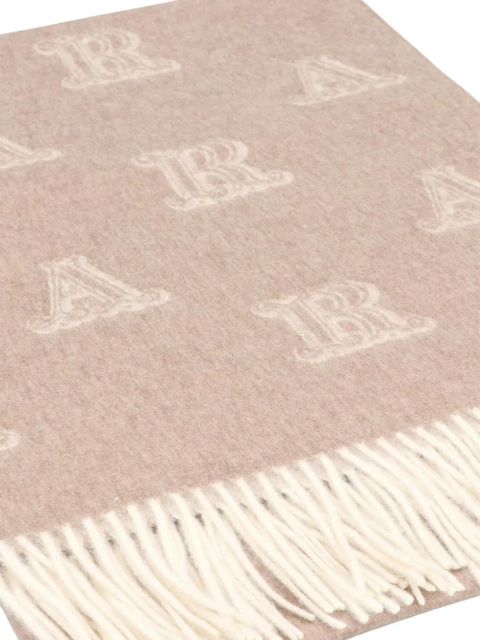 Max Mara jacquard frayed scarf - Neutrals - zdjęcie produktu nr 2