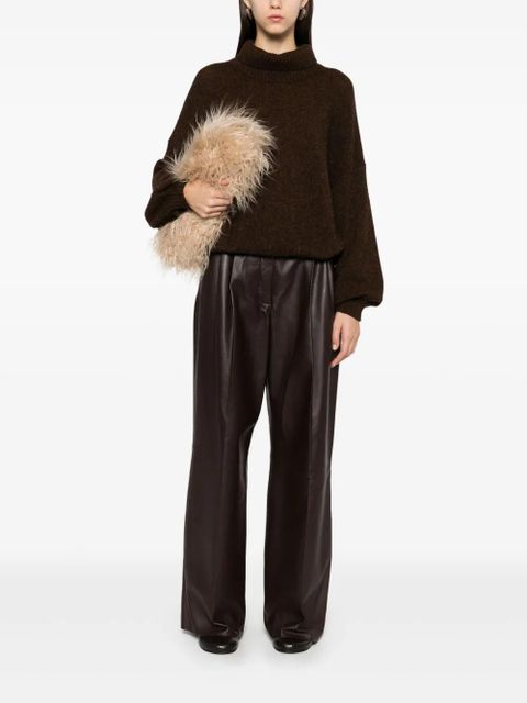 KHAITE Morris sweater - Brown