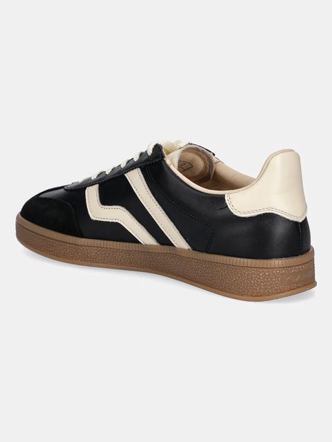 Gant sneakersy skórzane Cuzima damskie kolor czarny 31531040
