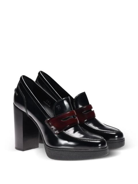 Tod's platform strap loafers - Black - zdjęcie produktu nr 2