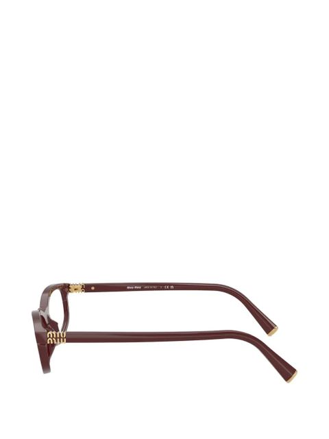 Miu Miu Eyewear round-frame glasses - Brown