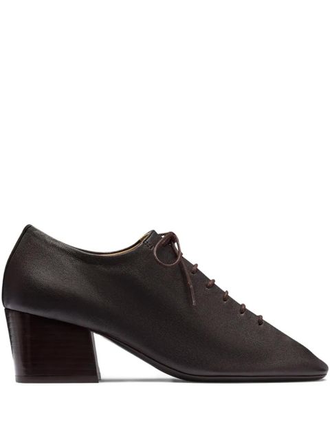 LEMAIRE Souris leather lace-up derby shoes - Brown - zdjęcie produktu nr 1