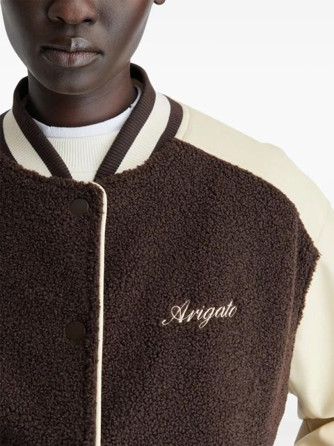 Axel Arigato Saul varsity jacket - Brown