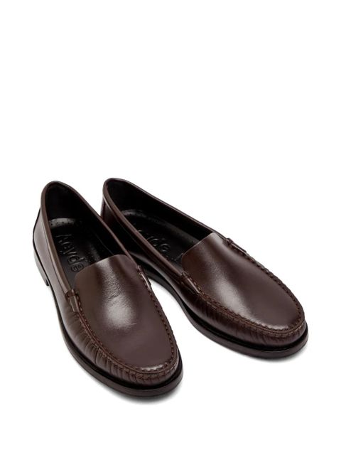 Aeyde Arthur stitched loafers - Brown - zdjęcie produktu nr 2
