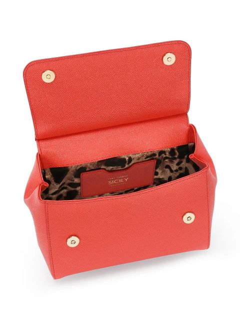Dolce & Gabbana medium Sicily tote bag - Orange