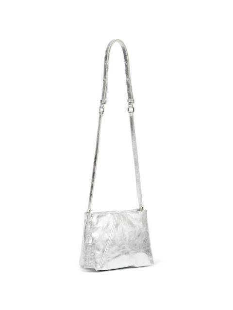 MM6 Maison Margiela logo-tag cross body bag - Silver