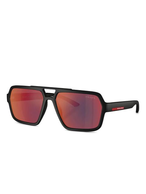 Prada Eyewear Linea Rossa sunglasses - Black
