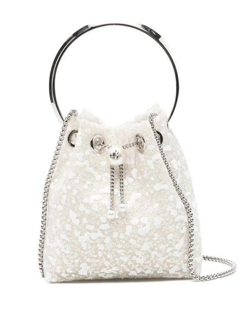 Jimmy Choo Bon Bon bucket bag - Neutrals - zdjęcie produktu nr 1