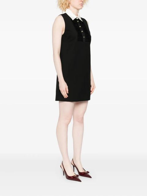 SANDRO sleeveless mini day dress - Black - zdjęcie produktu nr 2
