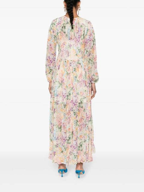 ZIMMERMANN Halliday floral-print maxi dress - Neutrals