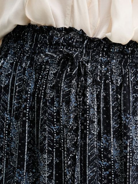 Pepe Jeans spódnica kolor granatowy midi prosta PL9011882