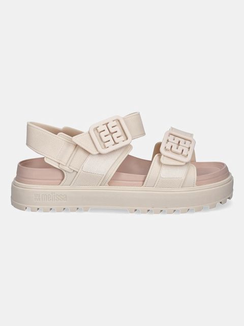 Melissa sandały TOWNY damskie kolor beżowy na platformie M 35964 - zdjęcie produktu nr 2