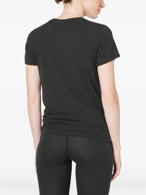 American Vintage Ypawood short-sleeve crew-neck T-shirt - Black