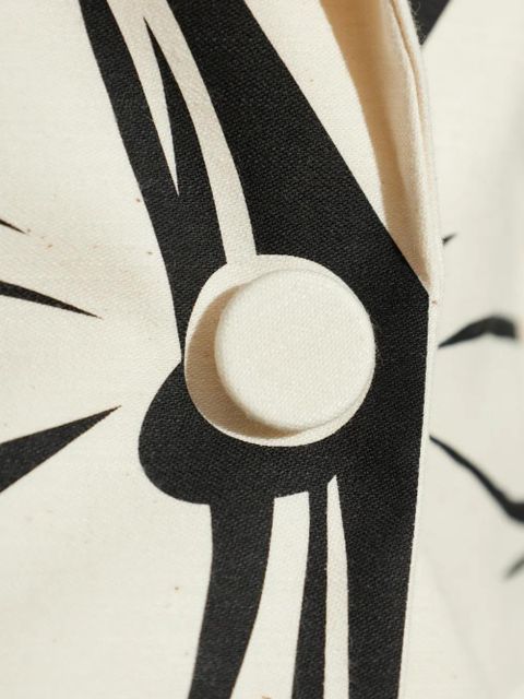 Moschino printed jacket - Neutrals