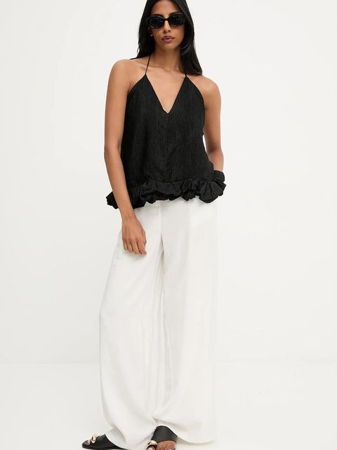 Answear.LAB bluzka damska kolor czarny gładka - zdjęcie produktu nr 2