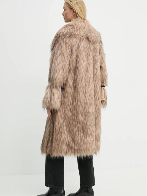 By Malene Birger płaszcz GRACA damski kolor beżowy przejściowy Q72640001