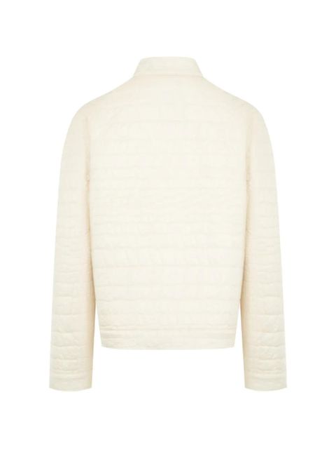 Moncler Aubrieta geometric-quilted puffer jacket - Neutrals - zdjęcie produktu nr 2
