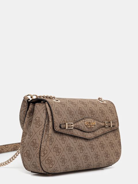 Guess torebka KATYA kolor beżowy HWSG96 52210