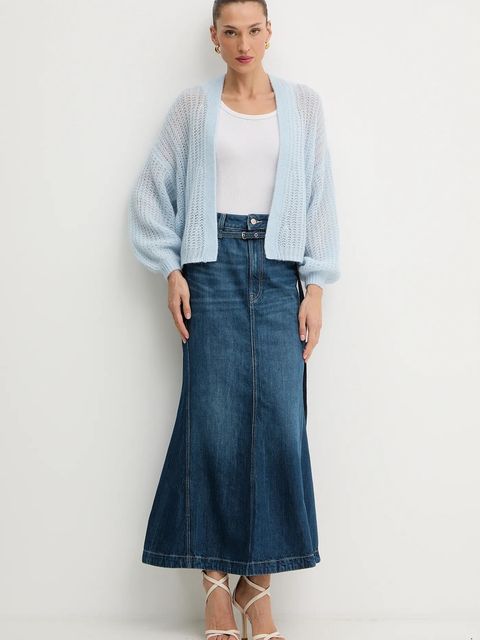 BOSS Orange kardigan z domieszką wełny C_Furgovia - zdjęcie produktu nr 1