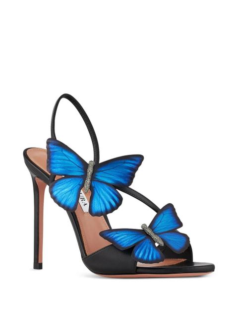 Aquazzura 105mm Babylon sandals - Black - zdjęcie produktu nr 2