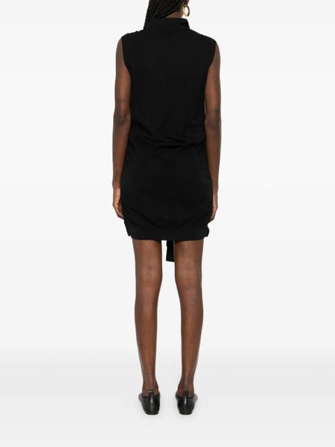 Nanushka Nila button-fatening mini dress - Black