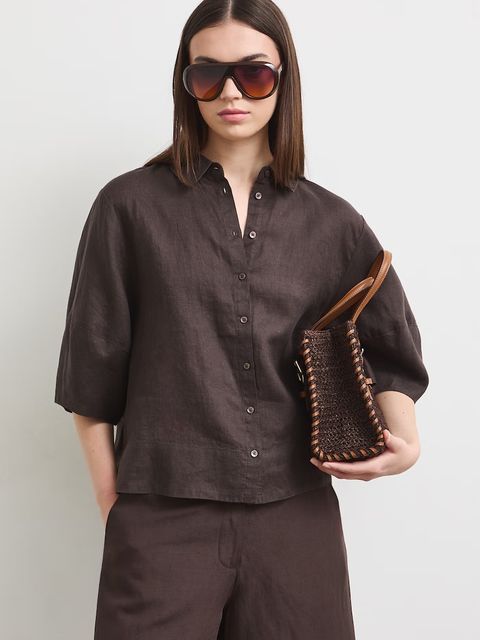 Medicine koszula damska lniana - zdjęcie produktu nr 1