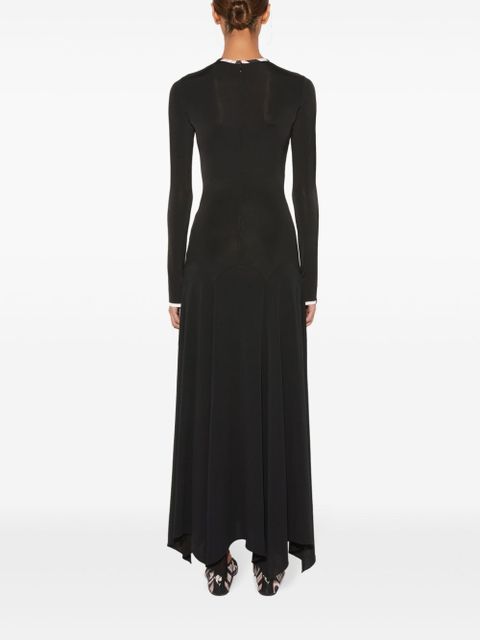 PUCCI knitted maxi dress - Black