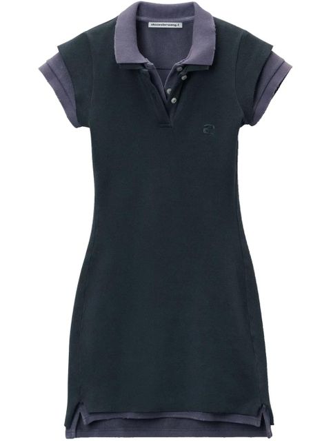 Alexander Wang layered mini dress - Blue - zdjęcie produktu nr 1