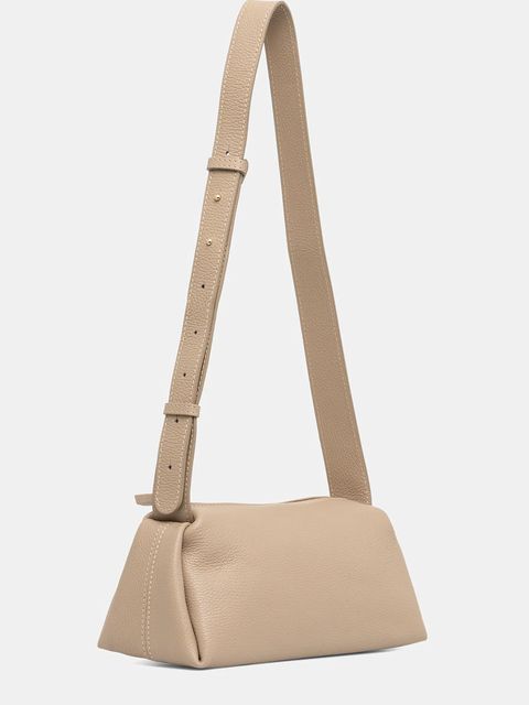 Answear.LAB torebka skórzana kolor brązowy - zdjęcie produktu nr 2