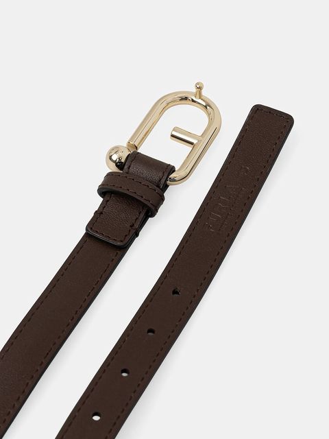 Furla pasek skórzany damski kolor brązowy WC00089 BX2045 4284S - zdjęcie produktu nr 2