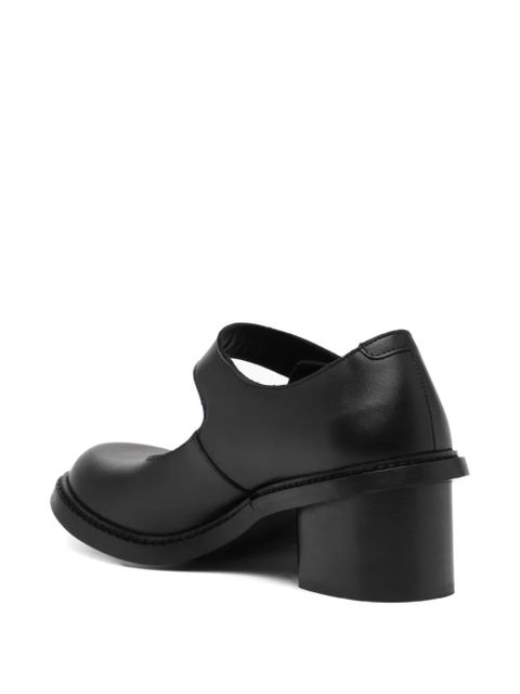 Comme Des Garçons x Phileo 70mm leather pumps - Black