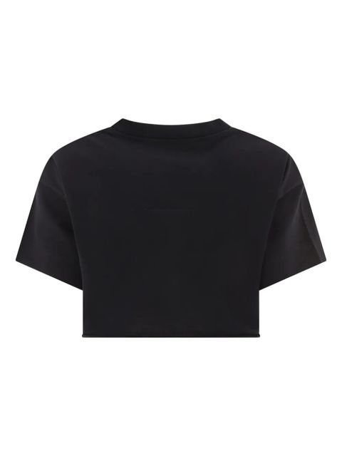 Givenchy cropped cotton T-shirt - Black - zdjęcie produktu nr 2