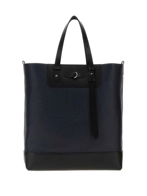 Maison Margiela leather tote bag - Blue - zdjęcie produktu nr 1
