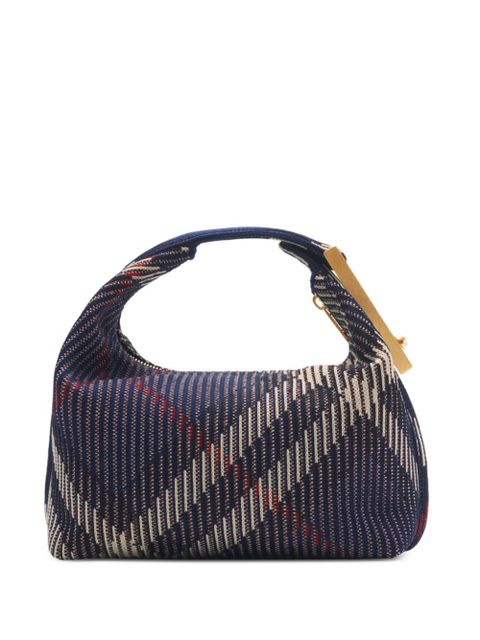 Burberry mini Peg tote bag - Blue
