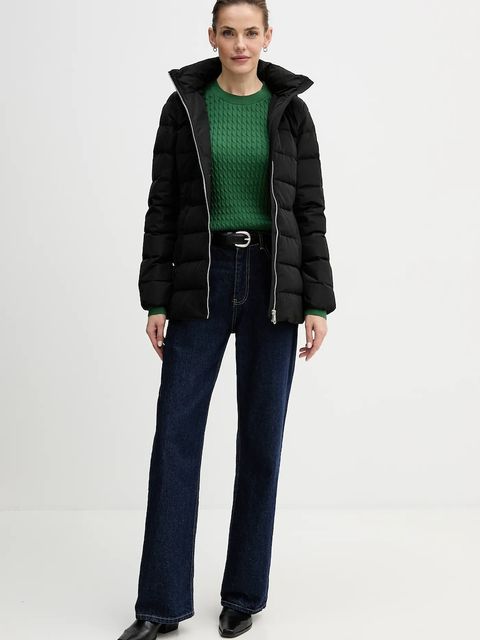 Tommy Hilfiger sweter bawełniany kolor zielony lekki WW0WW44993