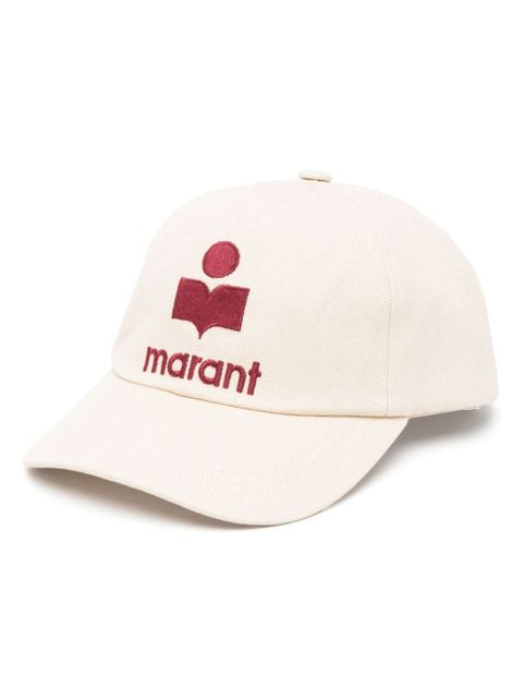ISABEL MARANT Tyron logo-embroidered baseball cap - Neutrals - zdjęcie produktu nr 1