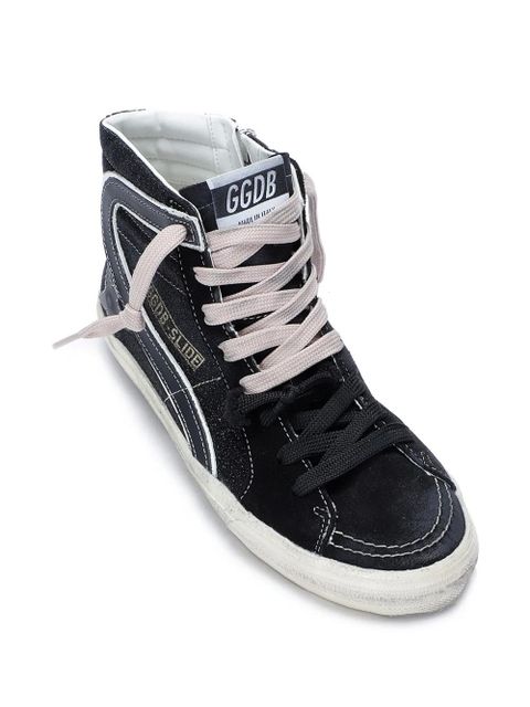 Golden Goose Slide high-top sneakers - Black