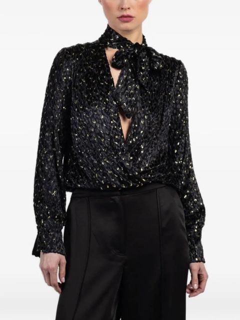 Simkhai Kayliegh embellished blouse - Black - zdjęcie produktu nr 1