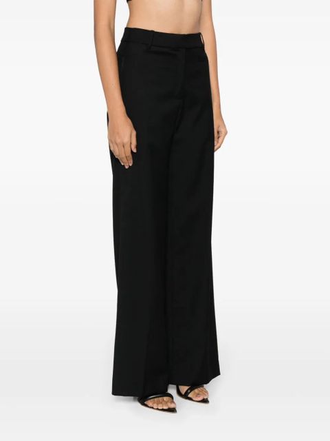 Christopher Esber high-rise wide-leg trousers - Black
