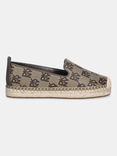 Dkny espadryle Mallandra kolor zielony K1611686